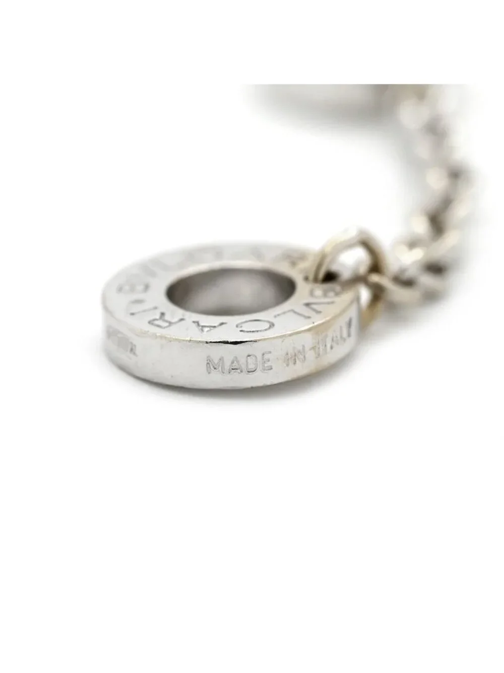 Bvlgari Necklace Parentesi White Gold Pendant 18